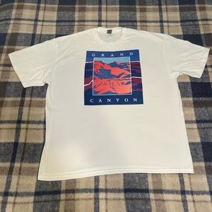 Men’s Retro Vintage XXL Grand Canyon Heavy Cotton T Shirt